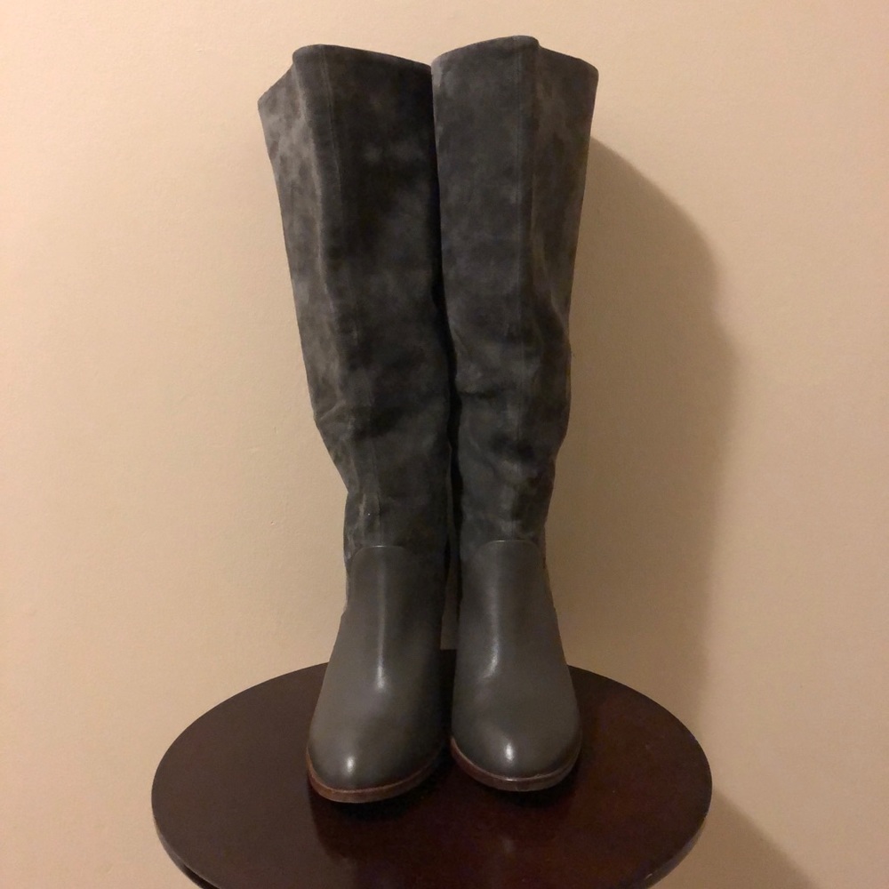 Splendid”Sullie”Suede/Leather Pull-On Boot-10 - image 2